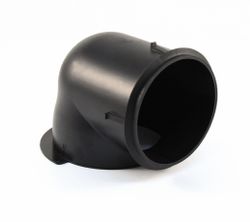 Coude pour conduit d'air circulaire, Renson, 125mm, 90°, plastique